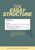 IB TOK Essay Structure